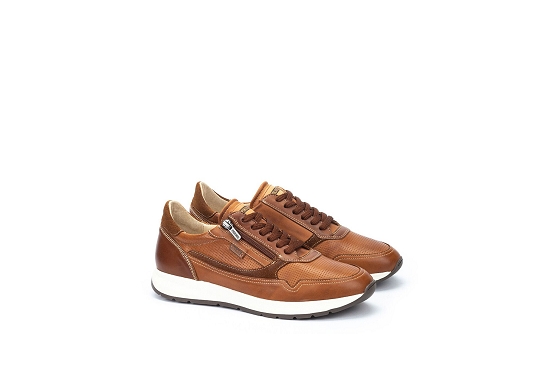 Pikolinos baskets sneakers getafe m2b.6263c1 cuir brandy6002501_3