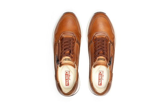 Pikolinos baskets sneakers getafe m2b.6263c1 cuir brandy6002501_5