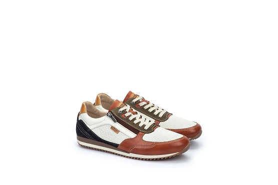 Pikolinos baskets sneakers liverpool m2a.6292c2 cuir brick6002601_3