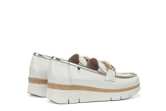 Fluchos mocassins d9691.sula cuir blanc6002801_3