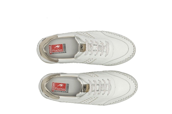 Fluchos baskets sneakers f2148 cuir blanc6003201_4