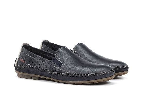 Fluchos mocassins f1174 cuir noir6003601_1