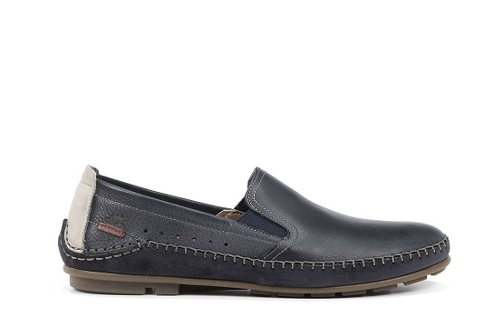 Fluchos mocassins f1174 cuir noir6003601_2