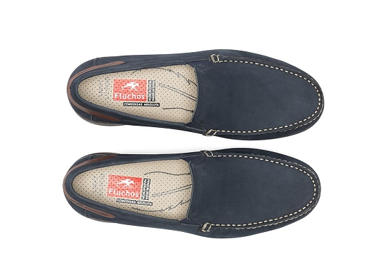 Fluchos mocassins 8682 cuir oceano6003701_4