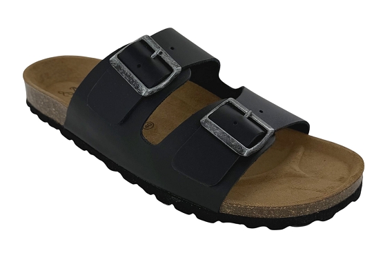 La maison de lespadrille nu pieds sandales 3565.8 noir6006101_1