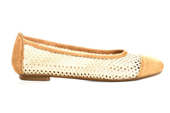 Reqins ballerines tt.10367 halcine camel6006901_1