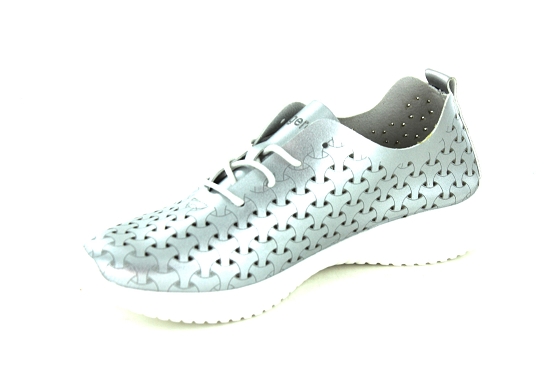 Eoligeros baskets sneakers liberte cuir plata6008201_2
