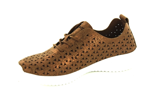 Eoligeros baskets sneakers liberte cuir bronce6008301_2