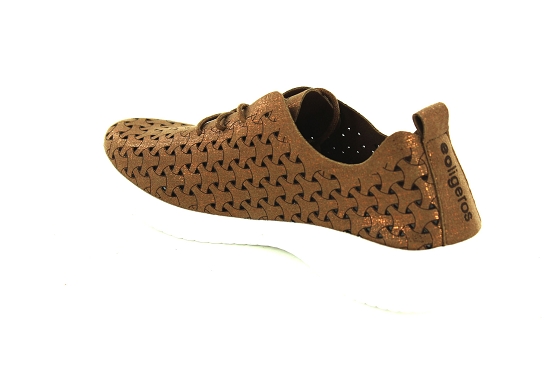 Eoligeros baskets sneakers liberte cuir bronce6008301_3