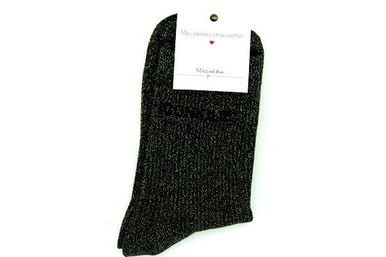 Mile mila chaussettes socks.iconique kaki6011801_2