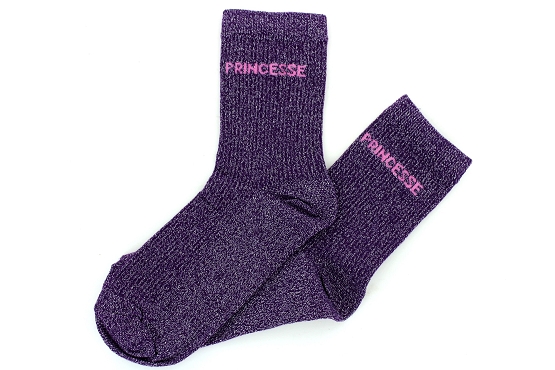 Mile mila chaussettes socks.princesse violet6012801_1