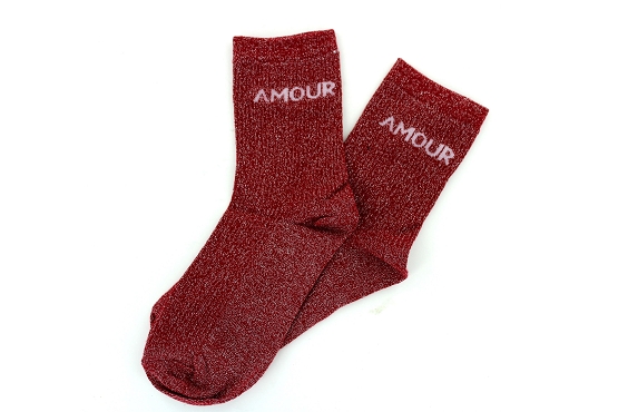 Mile mila chaussettes socks.amour rouge6013301_1