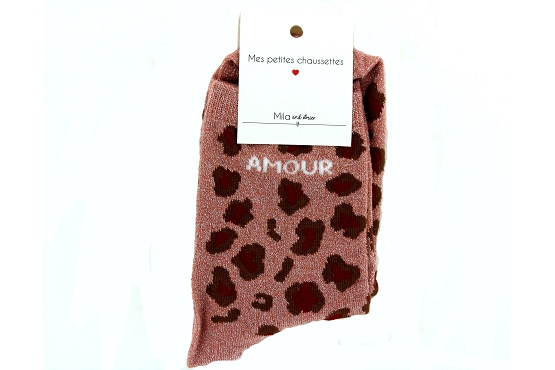 Mile mila chaussettes socks.amleo rose6013601_2