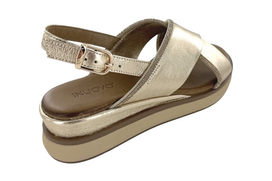 Inuovo sandales nu pieds 113129 gold6042901_2
