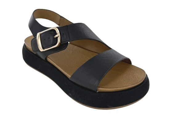 Inuovo sandales nu pieds a96064 noir6043401_1