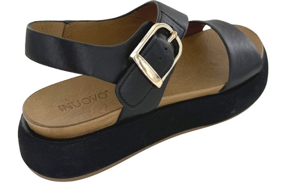 Inuovo sandales nu pieds a96064 noir6043401_2