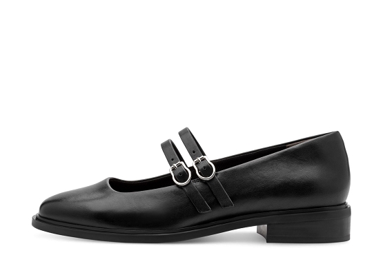 Tamaris ballerines 22131.45.001 cuir noir6043701_2