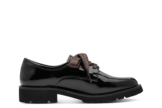 Tamaris derbies lacets 23649.47.001 vernis noir6045501_3