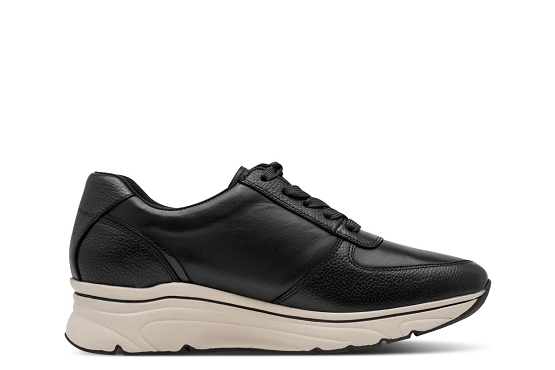 Tamaris baskets sneakers 23711.42.304 cuir noir6045701_3