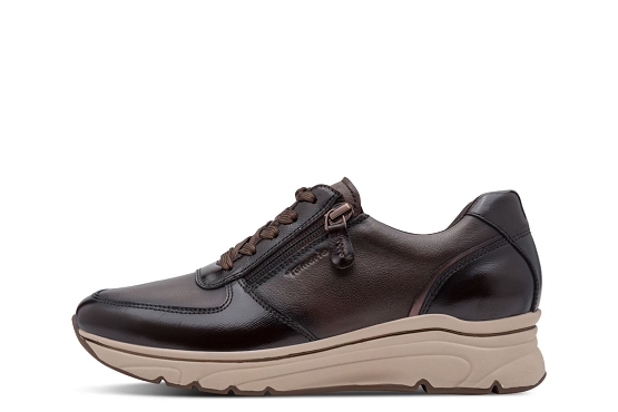 Tamaris baskets sneakers 23711.42.001 cuir mocca6045901_2