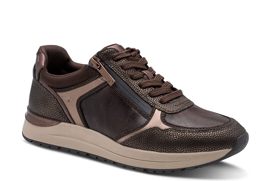 Tamaris baskets sneakers 23734.47.303 cuir mocca6046101_1