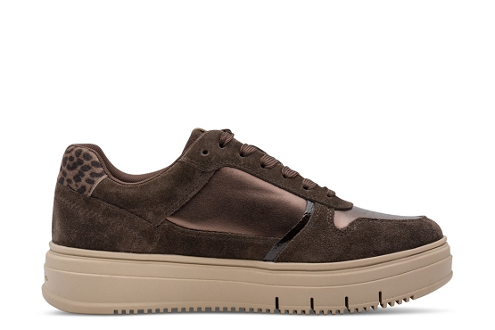 Tamaris baskets sneakers 23746.43.351 cuir mocca6046201_3