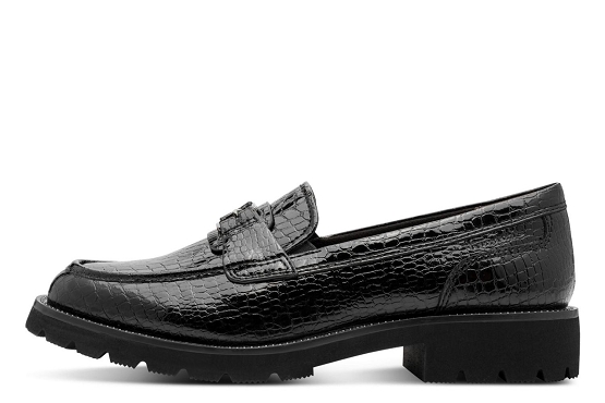 Tamaris mocassins 24651.47.028 croco noir6047201_2