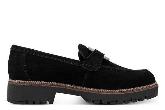 Tamaris mocassins 24722.43.001 nubuck noir6047401_3