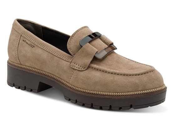 Tamaris mocassins 24722.43.3ai nubuck taupe6047601_1