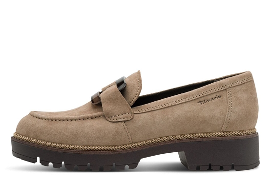 Tamaris mocassins 24722.43.3ai nubuck taupe6047601_2