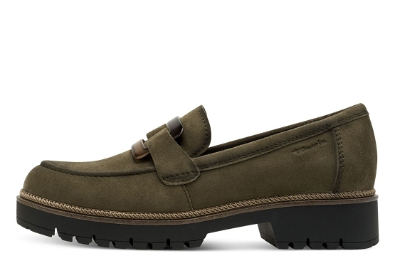 Tamaris mocassins 24722.43.722 nubuck olive6047801_2