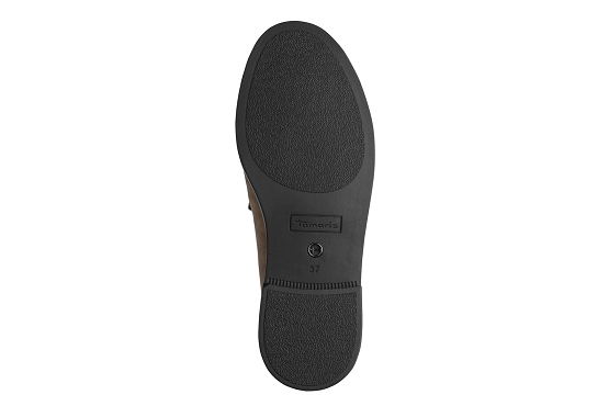 Tamaris mocassins 24251.47.341 cuir taupe6048901_4