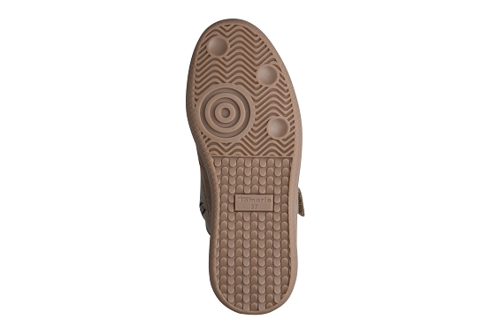 Tamaris baskets sneakers 25282.47.341 cuir taupe6050001_4