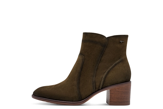 Tamaris boots bottine 25313.47.722 cuir olive6050701_2