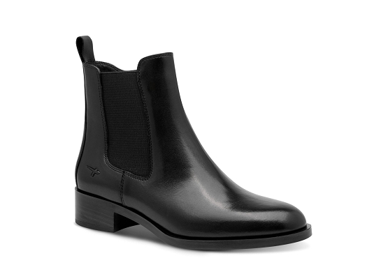 Tamaris boots bottine 25361.47.001 cuir noir6051101_1