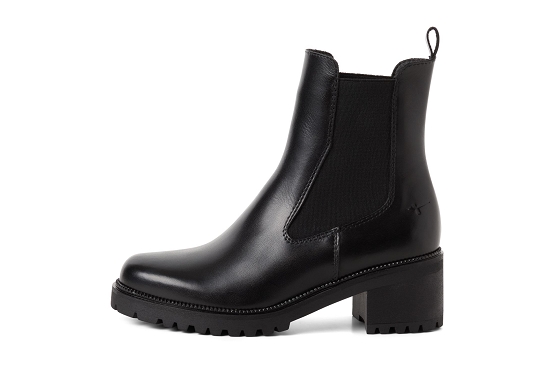 Tamaris boots bottine 25407.47.003 cuir noir6051801_2