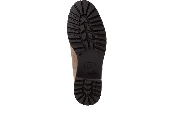 Tamaris boots bottine 25407.47.341 cuir taupe6051901_4