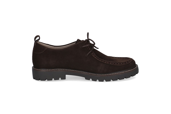 Caprice derbies lacets 22612.45.342 daim brown6056201_3