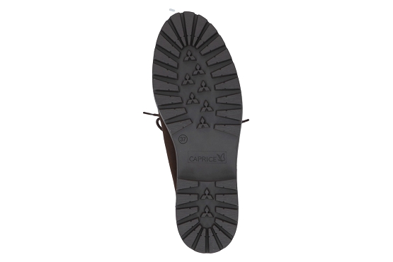 Caprice derbies lacets 22612.45.342 daim brown6056201_4