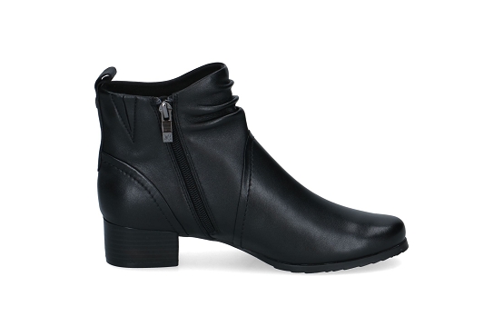Caprice boots bottine 25358.41.022 cuir noir6056701_3