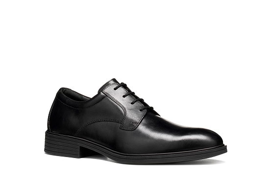 Geox derbies lacets u66nzd 00043 c9999 cuir noir6057301_1