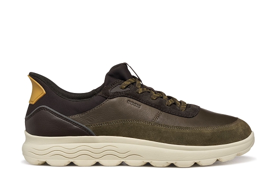 Geox baskets sneakers u56mpa 08522 c3208 cuir coffee6057501_3
