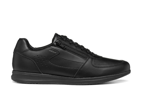 Geox baskets sneakers u65h5a 000bc c9999 cuir noir6057601_2