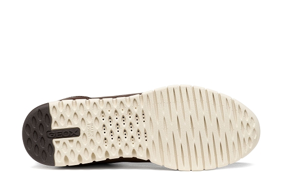 Geox baskets sneakers u66nea 0bc22 c6005 cuir chocolate6057701_4