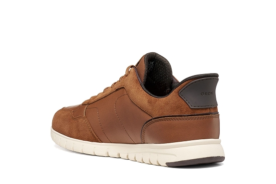 Geox baskets sneakers u66nea 0bc22 c6001 cuir cognac6057801_3