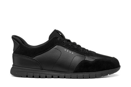 Geox baskets sneakers u66nea 0bc22 c9999 cuir noir6057901_2