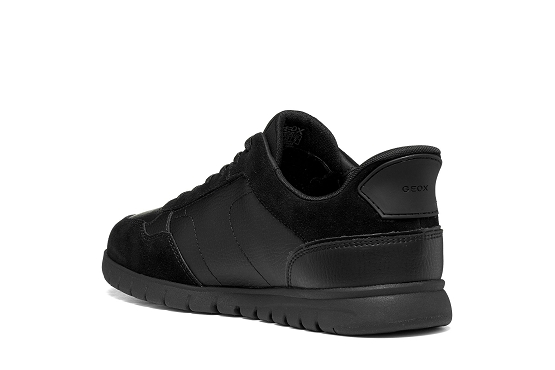 Geox baskets sneakers u66nea 0bc22 c9999 cuir noir6057901_3