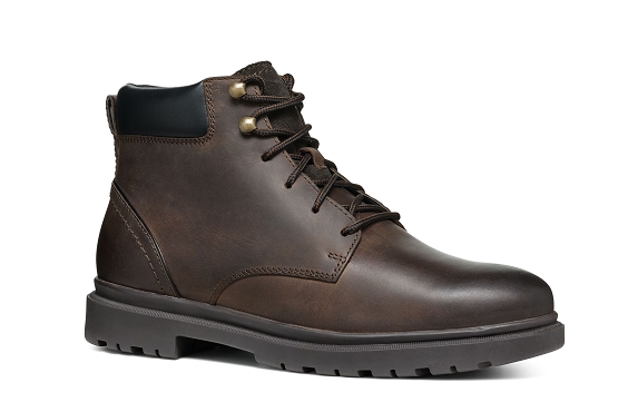 Geox bottines boots u46ddc 000ff c6009 cuir coffee6058201_1