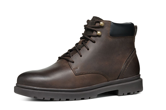 Geox bottines boots u46ddc 000ff c6009 cuir coffee6058201_2