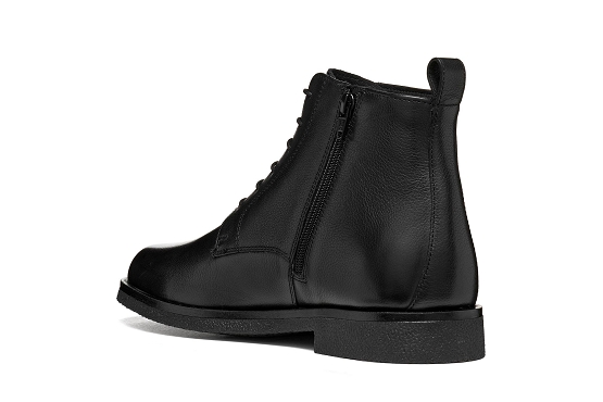 Geox bottines boots u6658a 00047 c9999 cuir noir6058301_3
